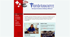 Desktop Screenshot of northbaynursing.com